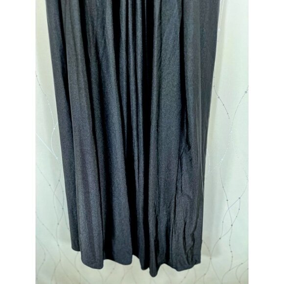 NWT Leena for Mac Duggal Black V-Neck Empire Waist Gown $338 - Picture 11 of 15